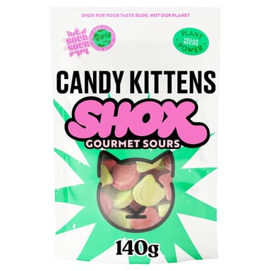 Candy Kittens Shox Sweets - 10 x 140g Bags