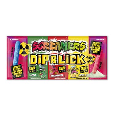 Zed Candy Screamers Dip & Lick - 24 x 40g Packs