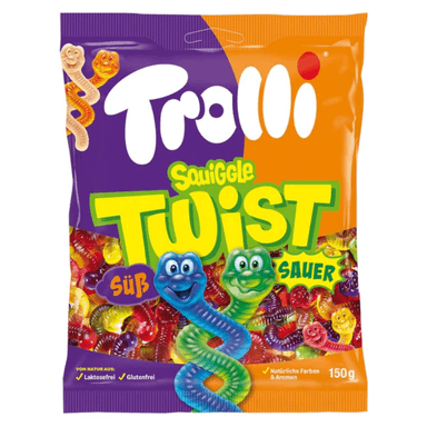 Trolli Squiggle Twist - 18 x 150g Bags