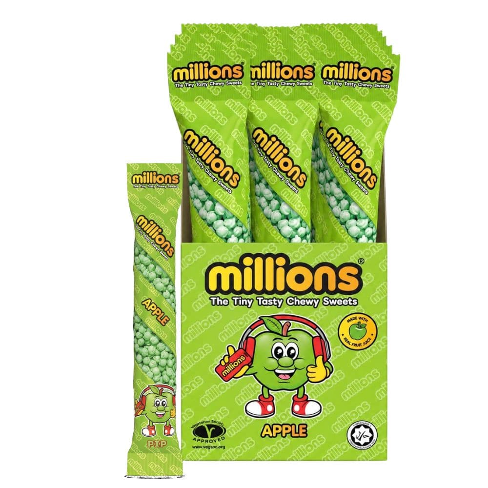 Millions Apple Tubes 55g