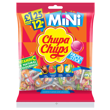 Chupa Chups Minis - 12 x 72g Bags