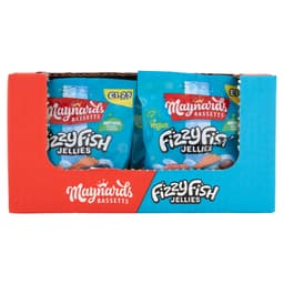 Maynards Bassetts Fizzy Fish Jellies Bag 130g £1.25 PMP 