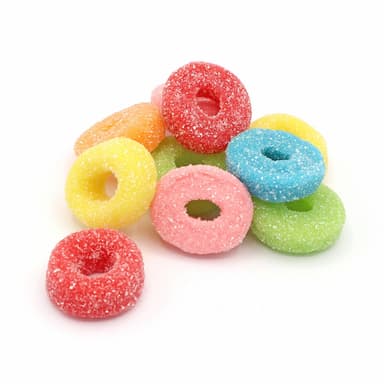 Kingsway Sour Hoops - 1 x 3kg Bag