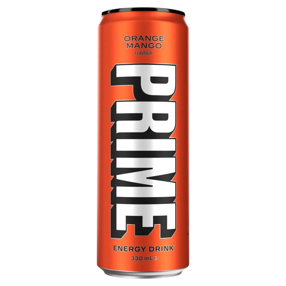 PRIME Energy Orange Mango Can 330ml
