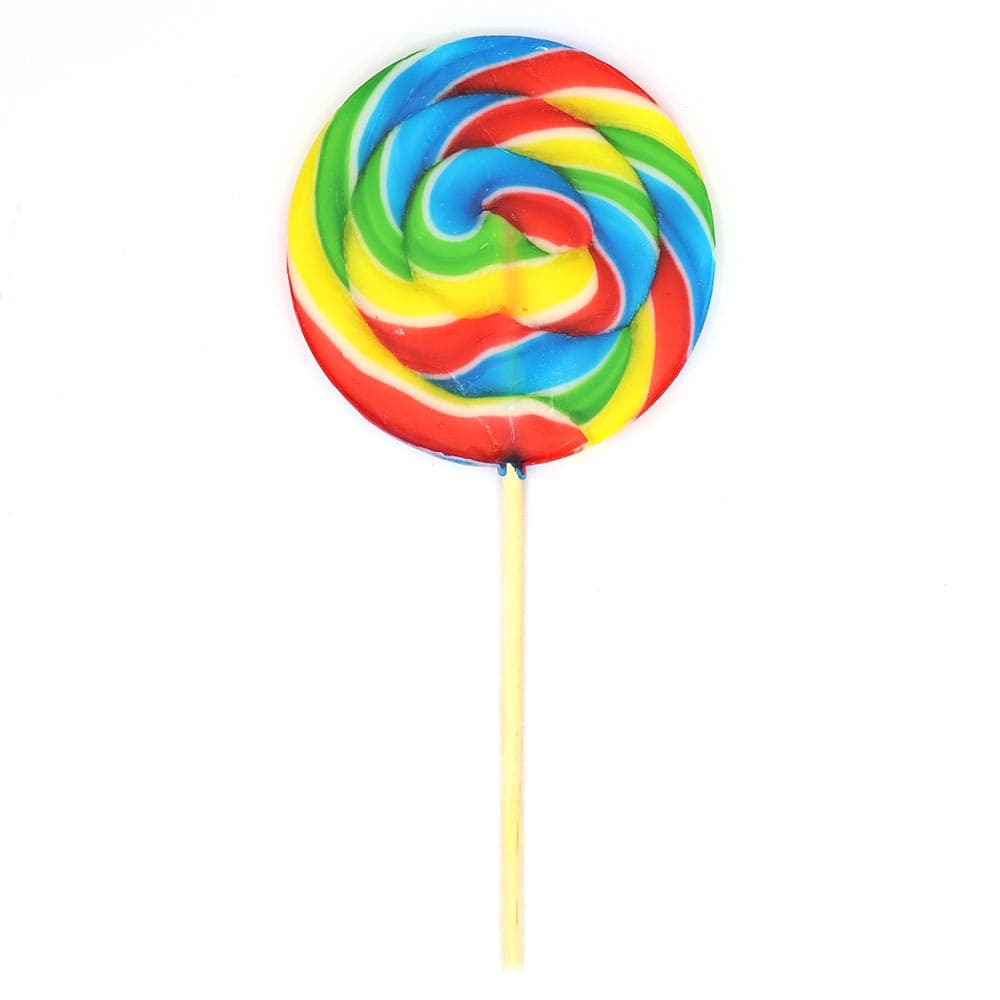 Candy Realms Round Lollipop 80g 