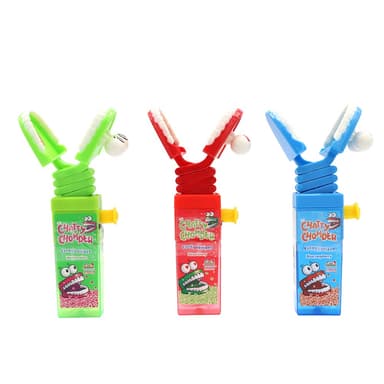 Kidsmania Chatty Chomper - 12 x 17g Lollipops