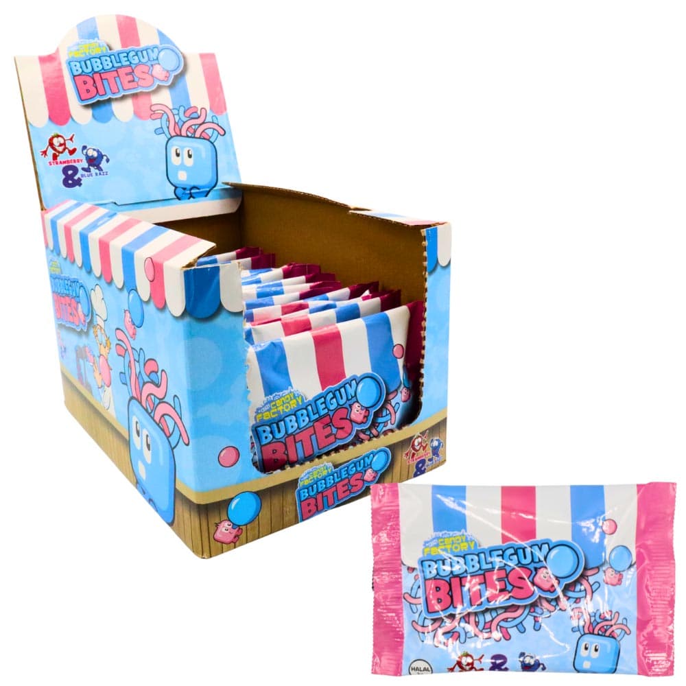 Crazy Candy Factory Bubblegum Bites 40g