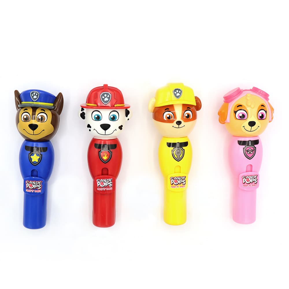 Paw Patrol Push N Twist Candy Pops 8g