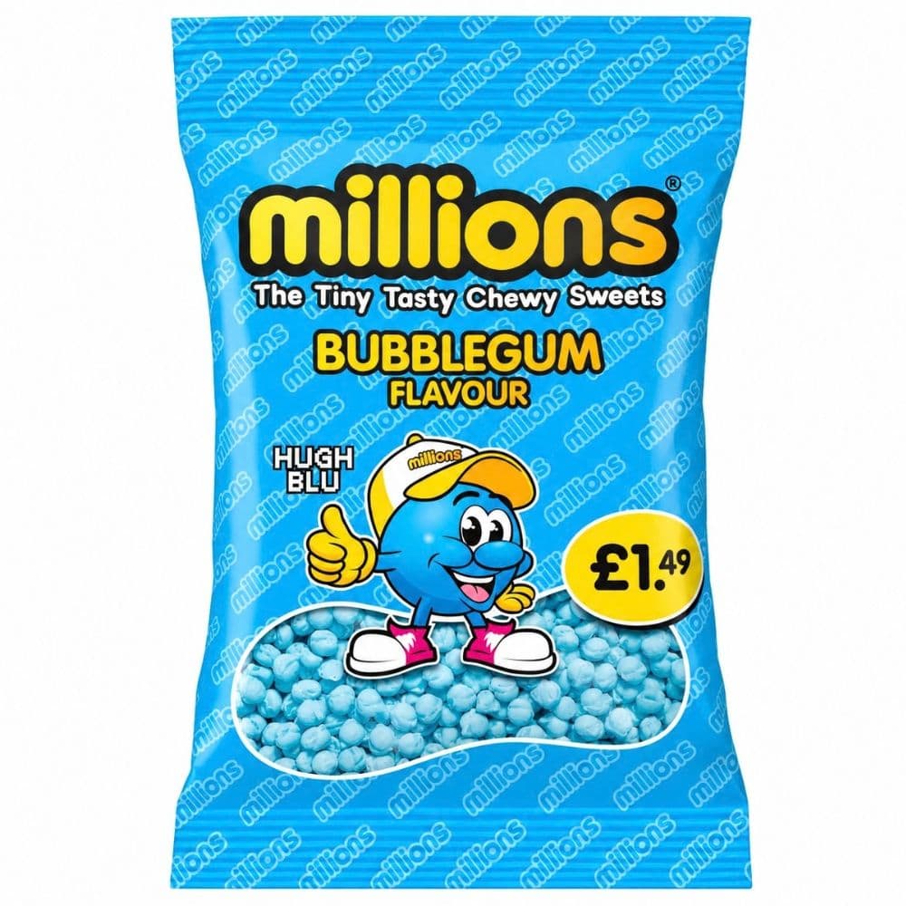 Millions Bubblegum Bag 110g £1.49 PMP