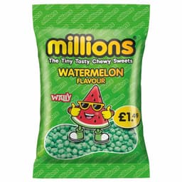 Millions Watermelon Bag 110g £1.49 PMP
