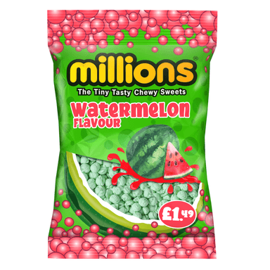 Millions Watermelon - 12 x 110g Bags