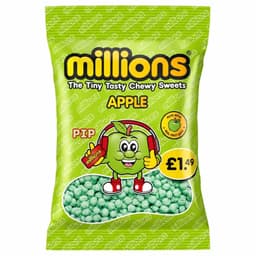 Millions Apple Bag 110g £1.49 PMP