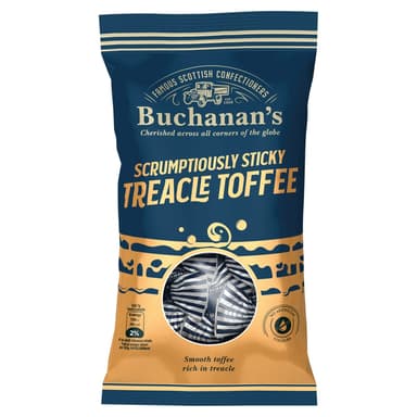 Buchanan's Scrumptiously Sticky Treacle Toffee - 12 x 120g Bags