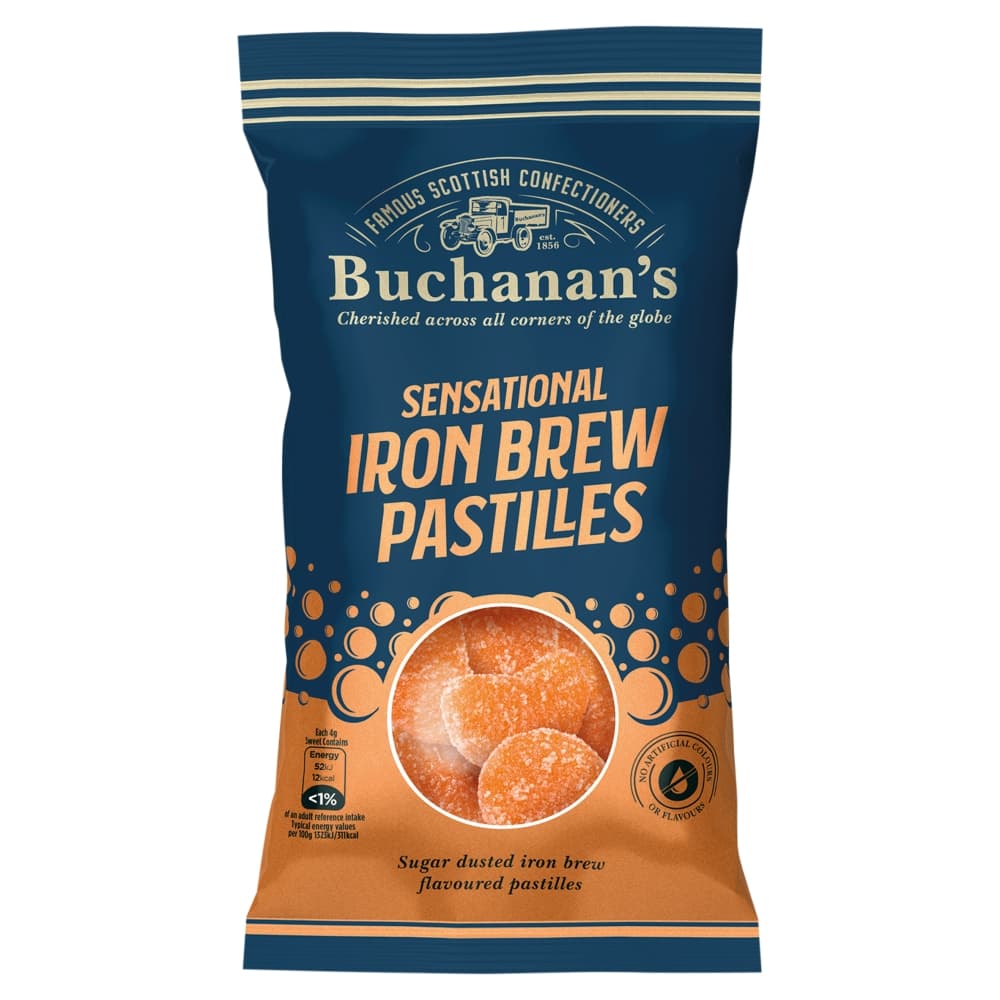 Buchanan's Sensational Iron Brew Pastilles Bag 140g