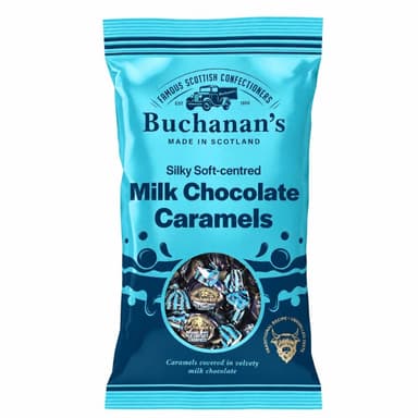 Buchanan's Luxuriously Smooth Milk Chocolate Caramels - 12 x 110g Bags