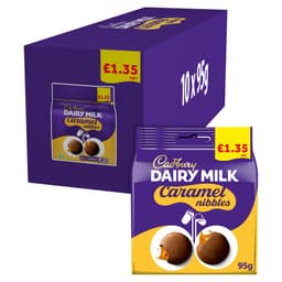 Cadbury Dairy Milk Caramel Nibbles Chocolate Bag £1.35 PMP 95g