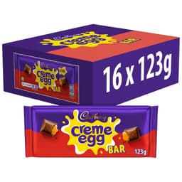 Cadbury Creme Egg Milk Chocolate Bar 123g