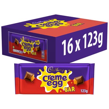 Cadbury Creme Egg Milk Chocolate - 16 x 123g Bars