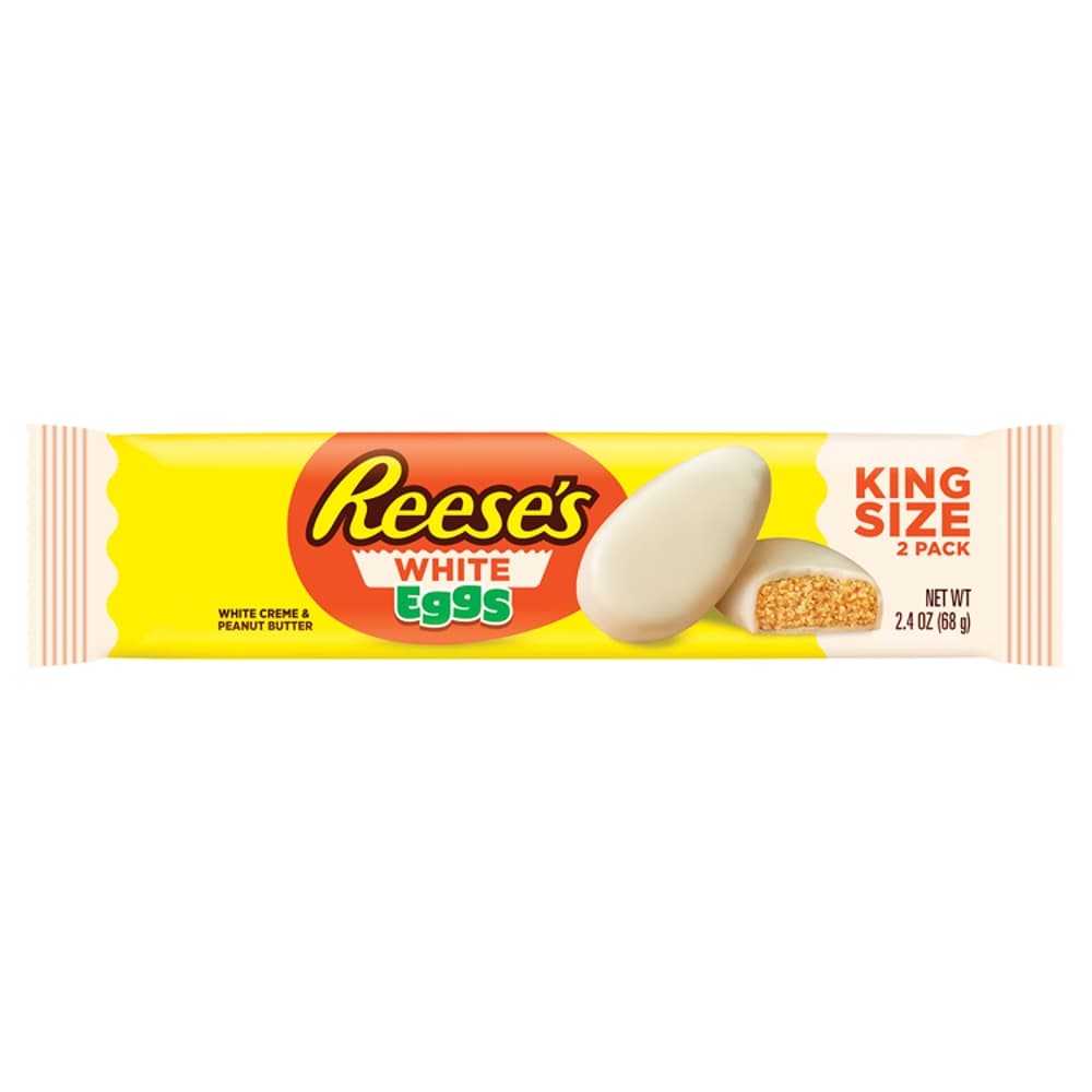 Reese's White Peanut Butter Eggs Kingsize 68g