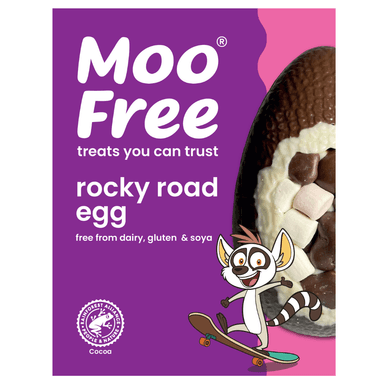 Moo Free Rocky Road Egg - 1 x 85g Box