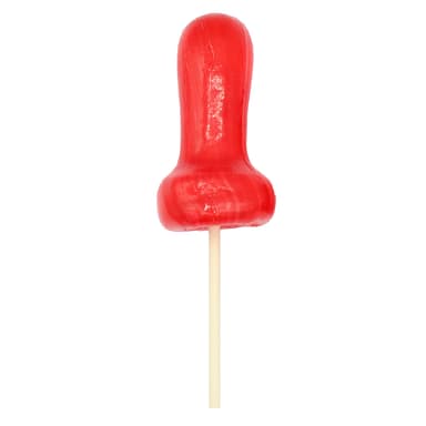 Kandy Kandy Mixed Fruit Red Dummy - 16 x 120g Lollipops
