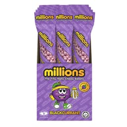 Millions Blackcurrant Buzz Tubes 55g