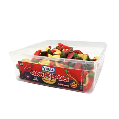 Vidal Fire Peppers - 1 x 780g Tub