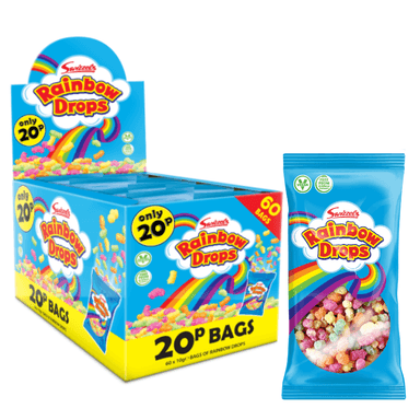Swizzels Rainbow Drops - 60 x 10g Bags