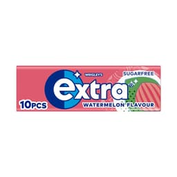 Extra Watermelon Flavour Sugarfree Chewing Gum 10 Pieces,
