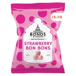 Bonds Strawberry Bon Bons Bag 110g £1.25 PMP