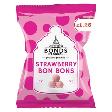 Bonds Strawberry Bon Bons - 12 x 110g Bags