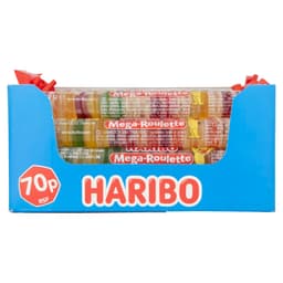 Haribo Mega-Roulette Rolls 45g 70p PMP