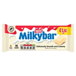 Milkybar White Chocolate Bar 90g PMP £1.50