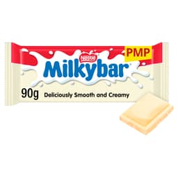 Milkybar White Chocolate Bar 90g PMP £1.50