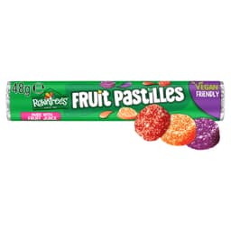 Rowntree's Fruit Pastilles Sweets Tube 48g