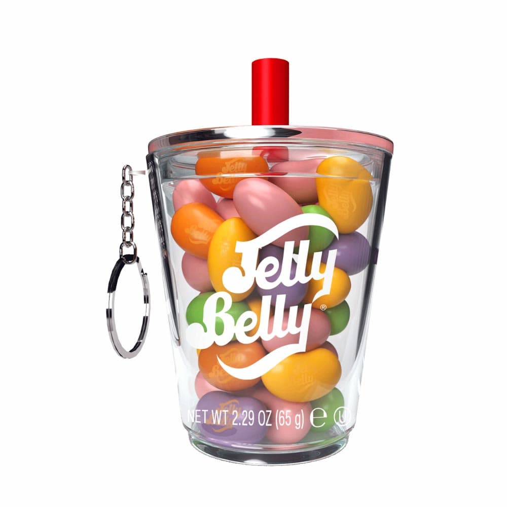 Jelly Belly Bubble Tea Mini Cup Keyring 65g