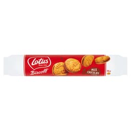 Lotus Biscoff Sandwich Milk Chocolate Cream Biscuits 150g