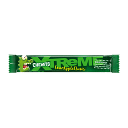 Chewits Xtreme Extreme Sour Apple Chews Packs 34g
