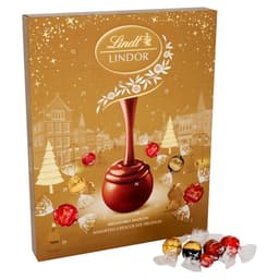 Lindt Lindor Assorted Gold Advent Calendar 233g