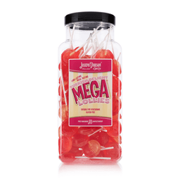 Dobsons Wrapped Turkish Delight Mega Lollies Jar 1.9kg 