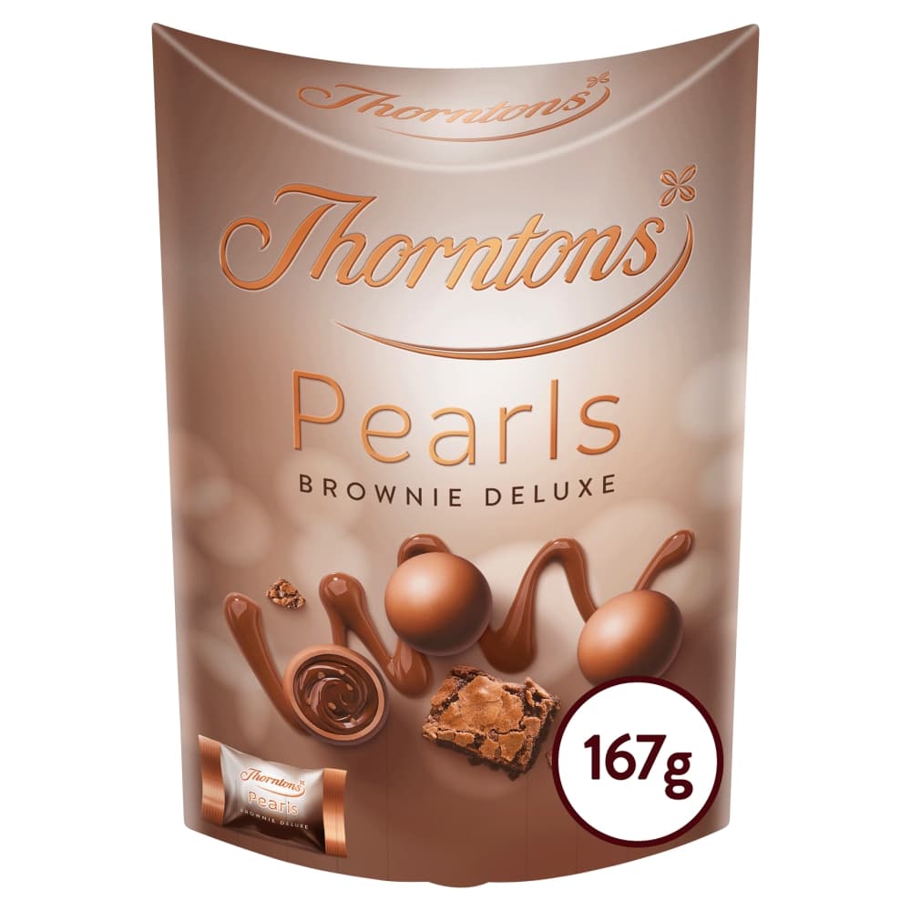 Thorntons Pearls Brownie Deluxe Box 167g