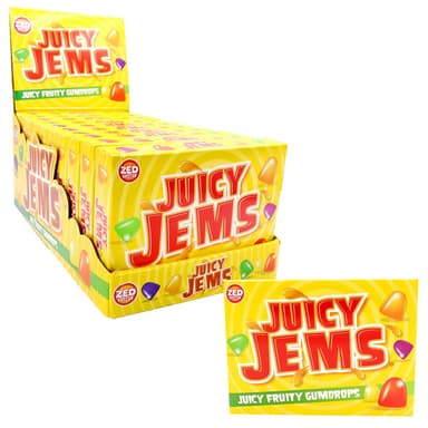 Zed Candy Juicy Jems - 10 x 140g Boxes