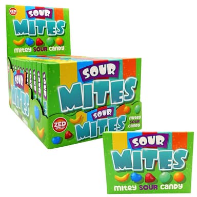 Zed Candy Sour Mites - 12 x 120g Boxes