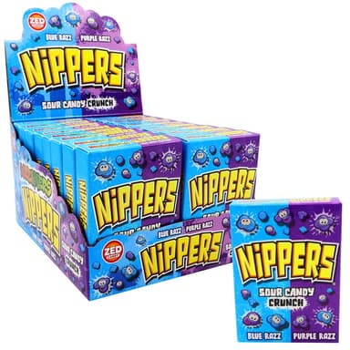 Zed Candy Nippers Blue & Purple Razz - 16 x 50g Boxes