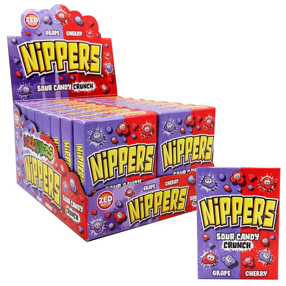Zed Candy Nippers Grape & Cherry Razz Box 50g