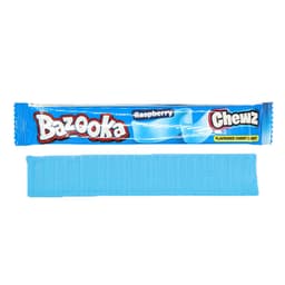 Bazooka Blue Raspberry Chew Bars 14g 15p PMP