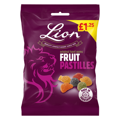 Lion Fruit Pastilles - 12 x 130g Bags