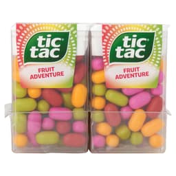 Tic Tac Fruit Adventure Mint Sweets 18g