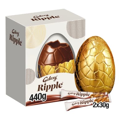Galaxy Ripple Chocolate Giant Easter Egg - 1 x 440g Box