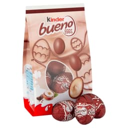 Kinder Bueno Milk Chocolate & Hazelnut Mini Easter Eggs Bag 80g 